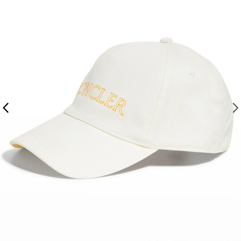 Moncler Logo text baseball cap
